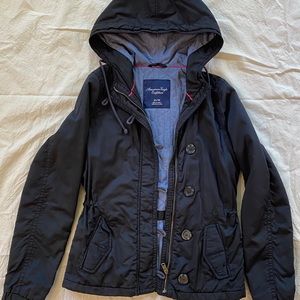 AE black buttoned jacket